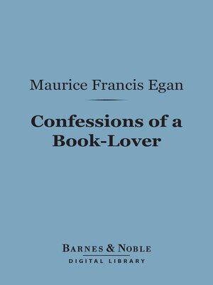 cover image of Confessions of a Book-Lover (Barnes & Noble Digital Library)